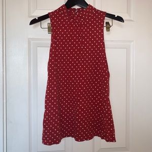 polka dot tank